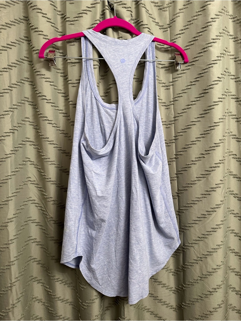 Blue lavender Lululemon tank top Shirt cami size 10 - Picture 4 of 6